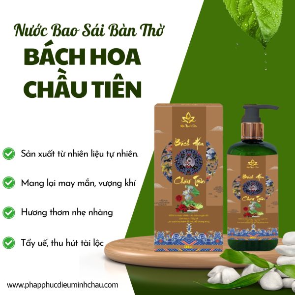 BÁch Hoa ChẦu TiÊn “ Làm Sạch Ban Thờ”